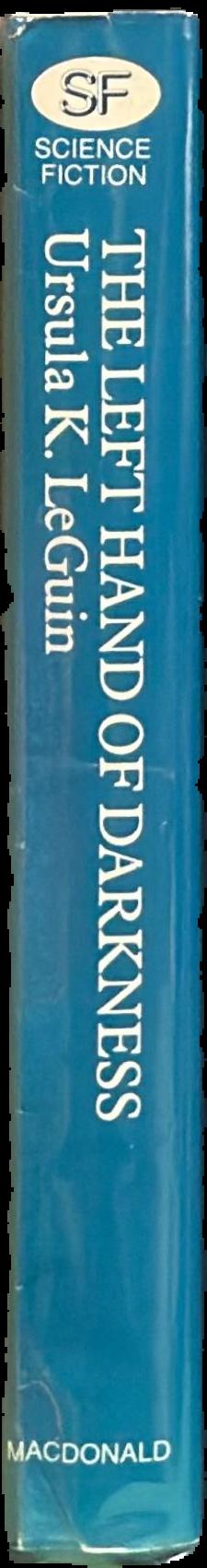 The left hand of darkness / by Ursula K. LeGuin live spine