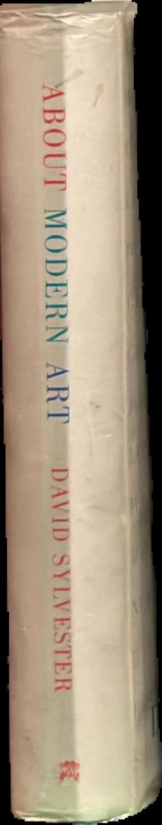 About modern art : critical essays 1948-96 live spine