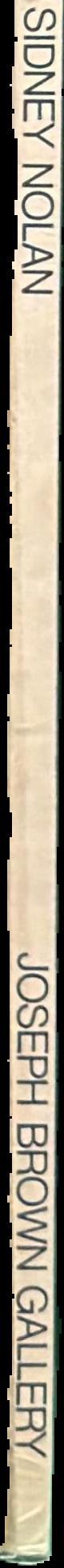 Sidney Nolan : 102 works from the first fifteen years (1939-53) live spine