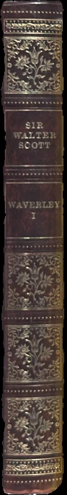 Waverley, or 'tis sixty years since : volume II live spine