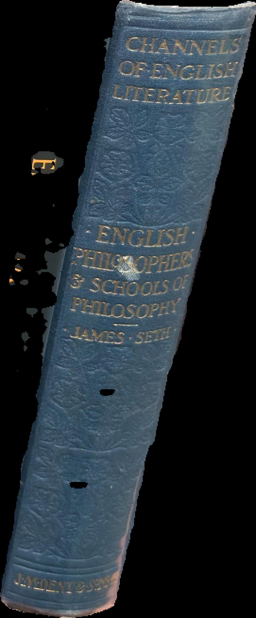 English philosophers and schools of philosophy live spine