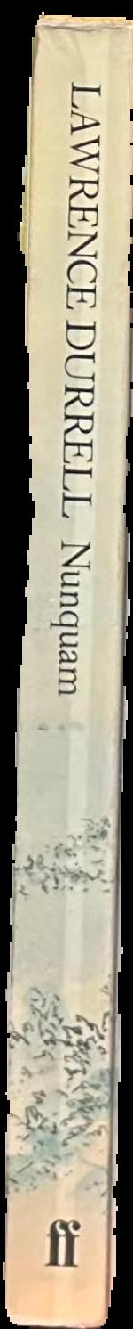Nunquam : a novel / by Lawrence Durrell live spine