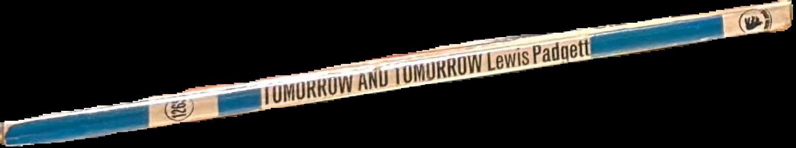 Tomorrow and tomorrow / Lewis Padgett live spine