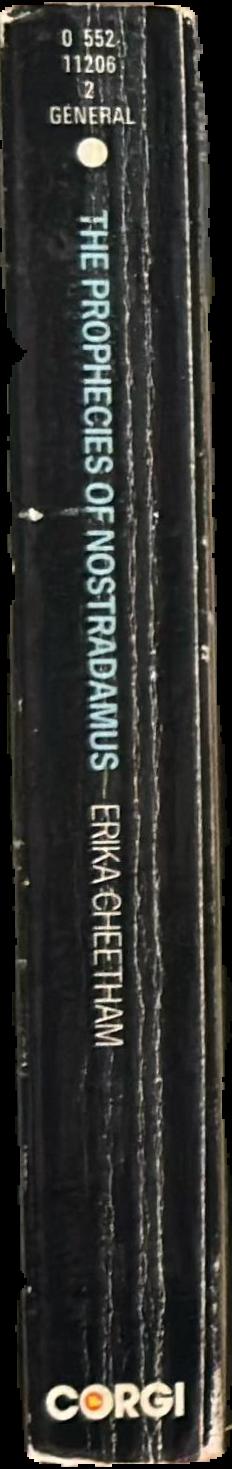 The prophecies of Nostradamus live spine