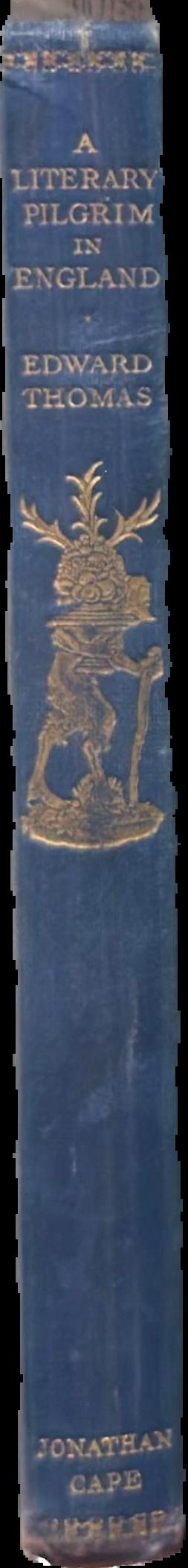 A literary pilgrim in England live spine