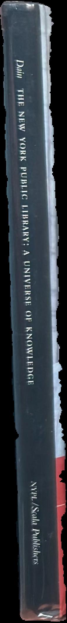 The New York Public Library : a universe of knowledge live spine