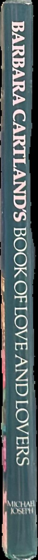 Barbara Cartland's book of love and lovers live spine
