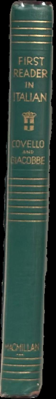 First reader in Italian live spine