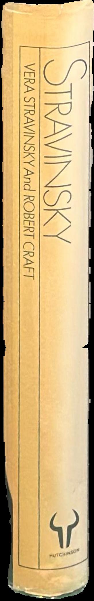 Stravinsky : in pictures and documents / by Vera Stravinsky and Robert Craft live spine