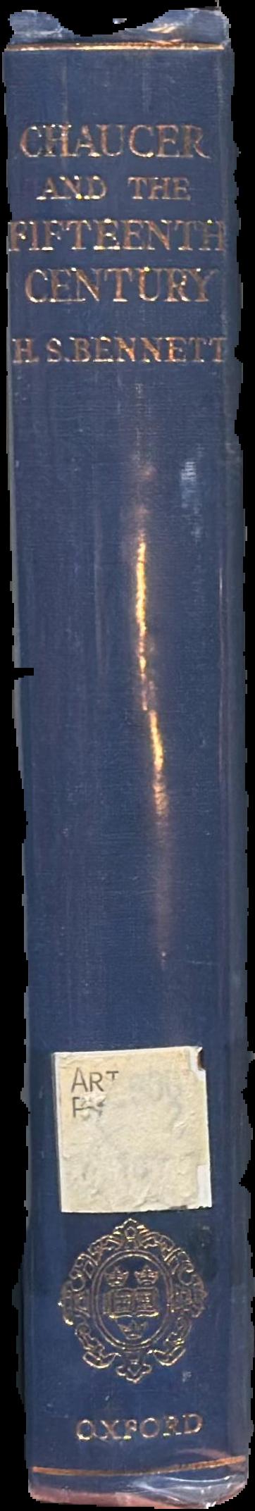 Chaucer and the fifteenth century live spine