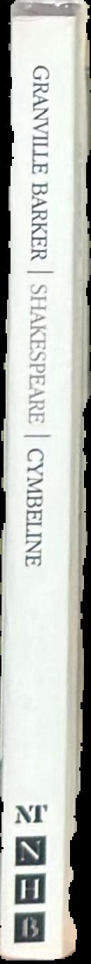 Granville Barker's prefaces to Shakespeare : Cymbeline live spine