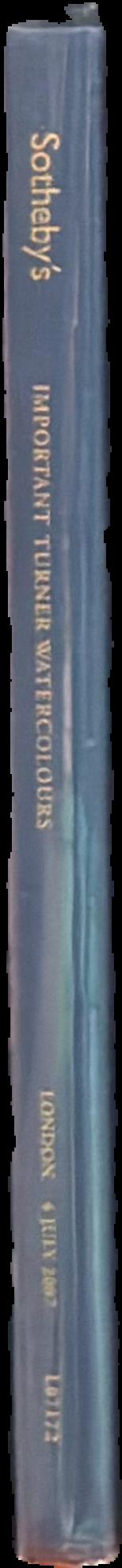Important Turner watercolours from the Guy and Myriam Ullens Collection live spine