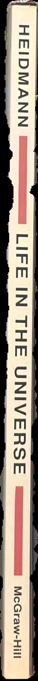 Life in the universe live spine