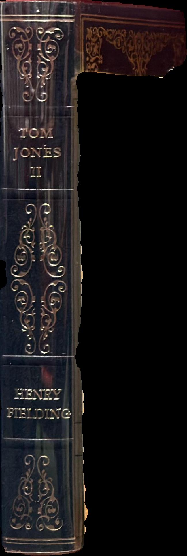 The history of Tom Jones, a foundling : in two volumes : volume two live spine