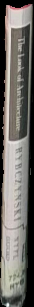 The look of architecture / Witold Rybczynski live spine