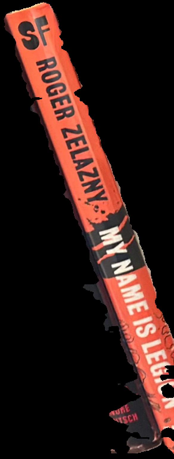 My name is Legion / Roger Zelazny live spine