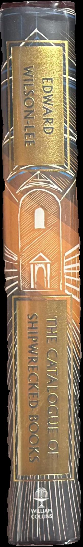 The catalogue of shipwrecked books : young Columbus and the quest for a universal library / Edward Wilson-Lee live spine