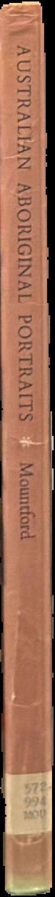 Australian Aboriginal portraits live spine