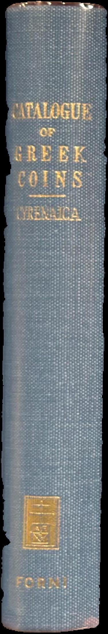 Catalogue of the Greek coins of Phyrgia live spine