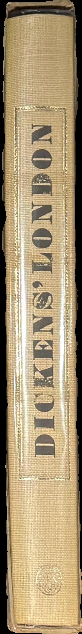 Dickens' London / essays selected and introduced by Rosalind Vallance ; engravings by George Cruikshank live spine