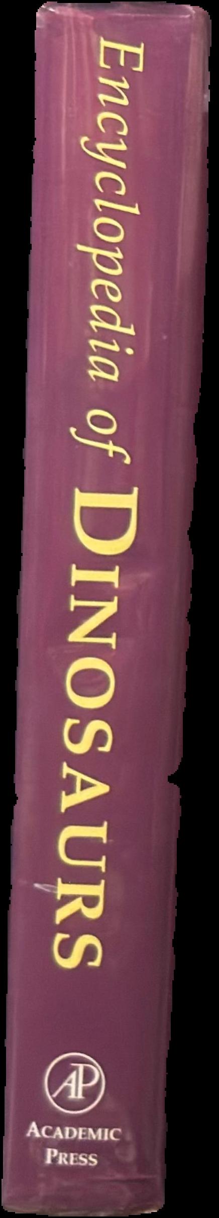 Encyclopedia of dinosaurs live spine