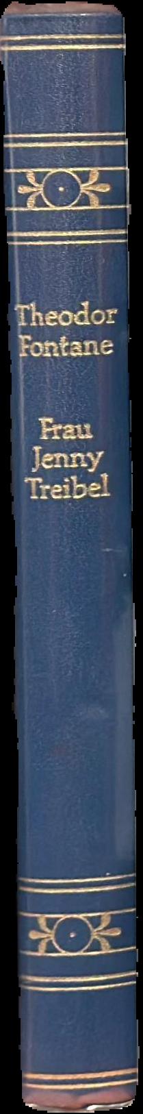 Frau Jenny Treibel / Theodore Fontane live spine