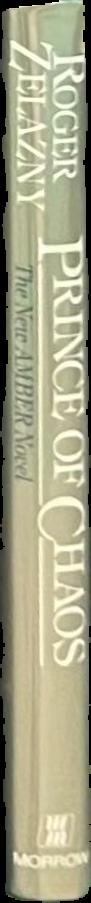 Prince of chaos / Roger Zelazny live spine