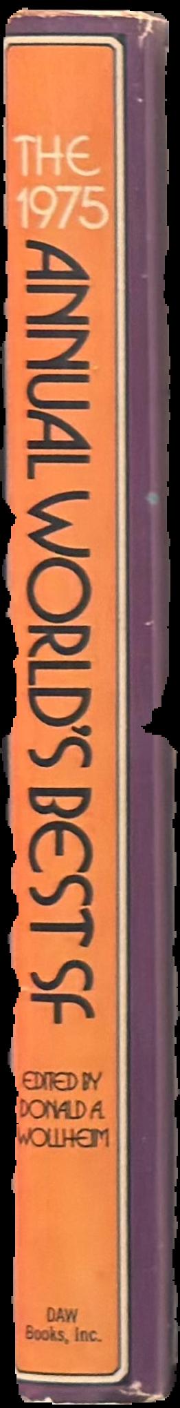 The 1975 annual world's best SF live spine