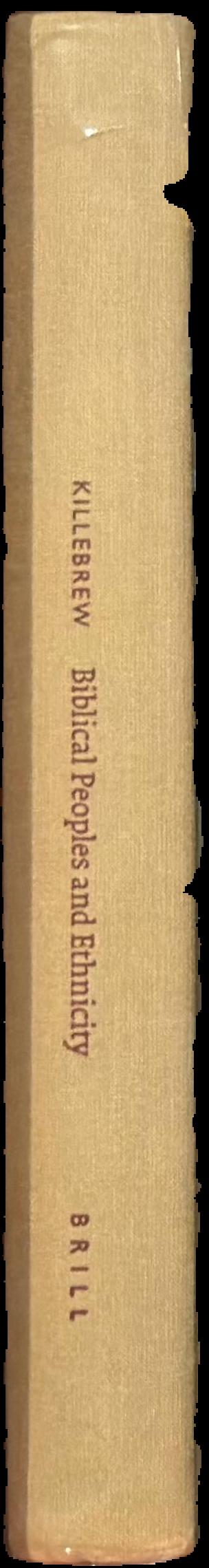 Biblical peoples and ethnicity : an archaeological study of Egyptians, Canaanites, Philistines and early Israel, 1300-1100 BCE live spine