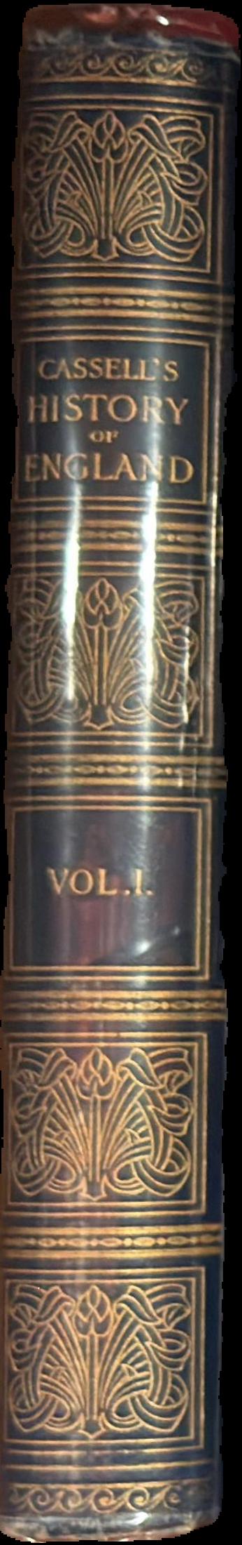 Cassell's history of England : vol. IX, from the opening of Parliament, 1895, to the coronation of Edward VII live spine
