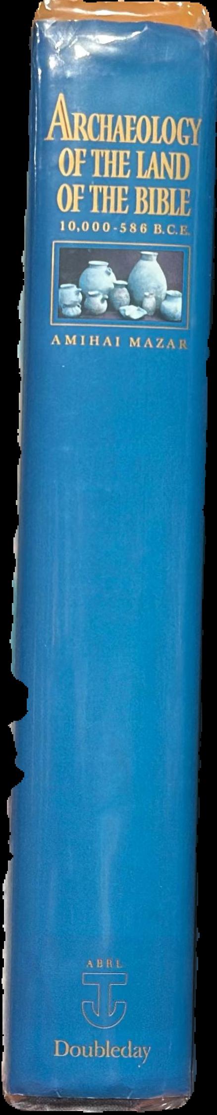 Archaeology of the land of the Bible : 10,000-586 BCE live spine