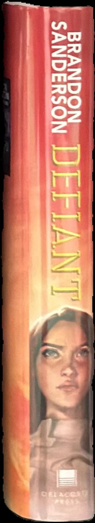 Defiant / Brandon Sanderson live spine
