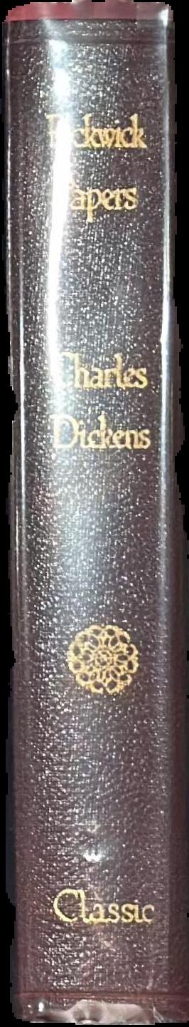 The Pickwick papers / by Charles Dickens live spine