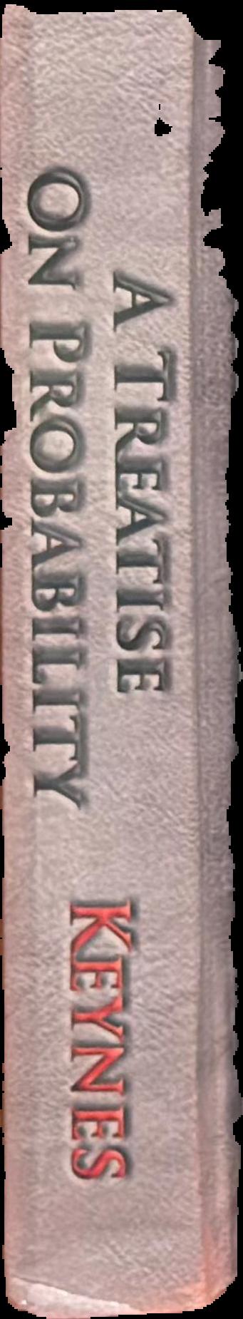 A treatise on probability live spine