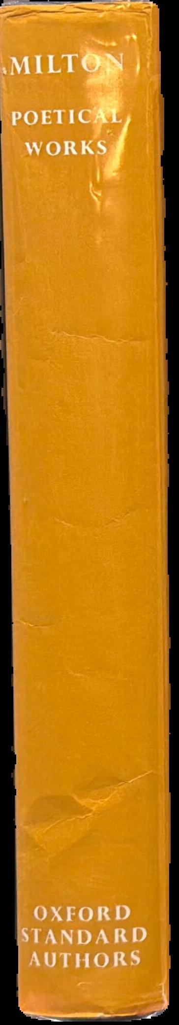 Milton : poetical works live spine