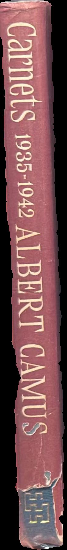 Carnets 1935-1942 live spine