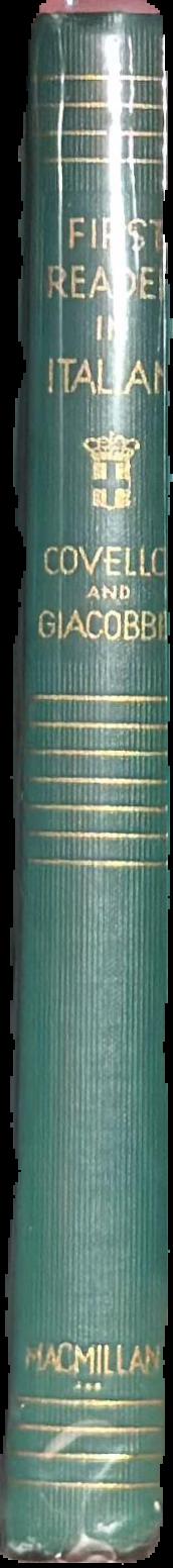First reader in Italian live spine