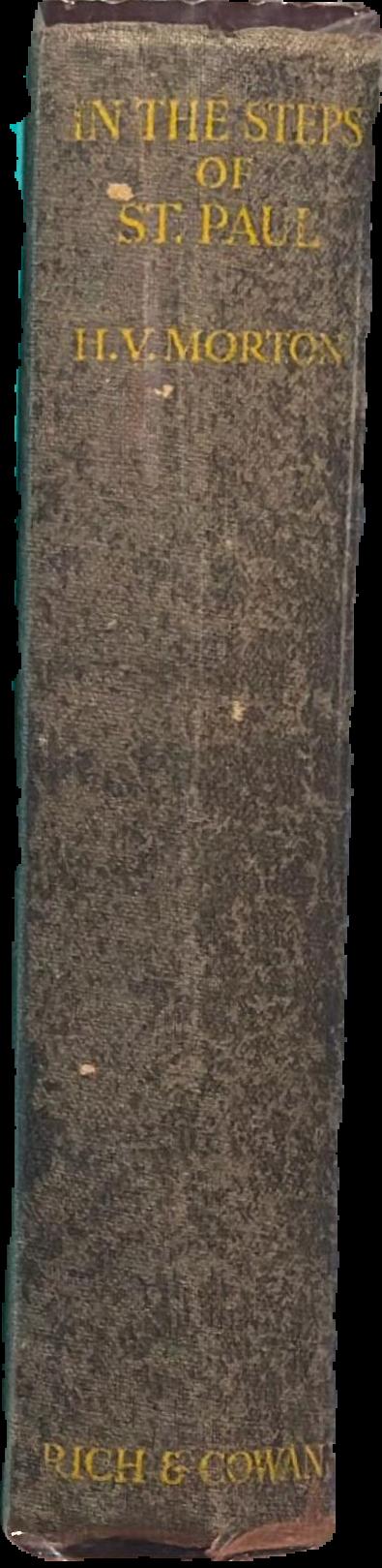 In the steps of St. Paul / by H. V. Morton live spine