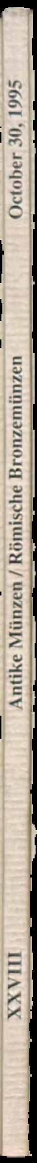 Antike munzen : Griechen, Romer, Byzantiner, Judische munzen : Auslandische gold- und silbermunzen : Schweizer munzen und banknoten : Geschnittene steine und schmuck der antike : auktion XXXIII live spine