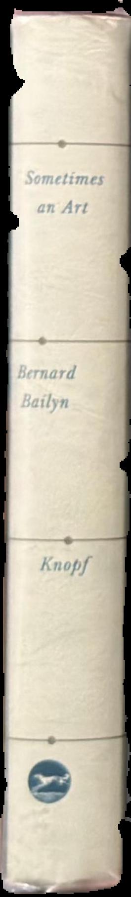 Sometimes an art : nine essays on history live spine