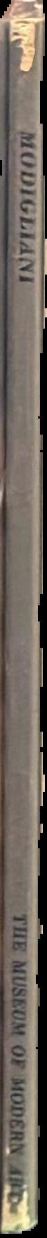 Modigliani : paintings, drawings, sculpture live spine