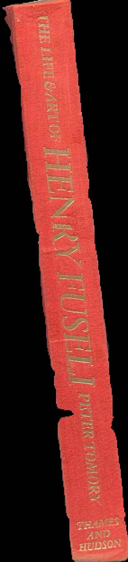 The life and art of Henry Fuseli live spine