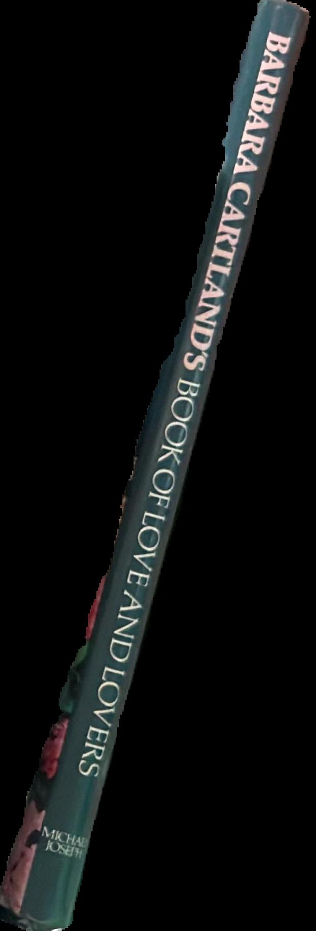 Barbara Cartland's book of love and lovers live spine