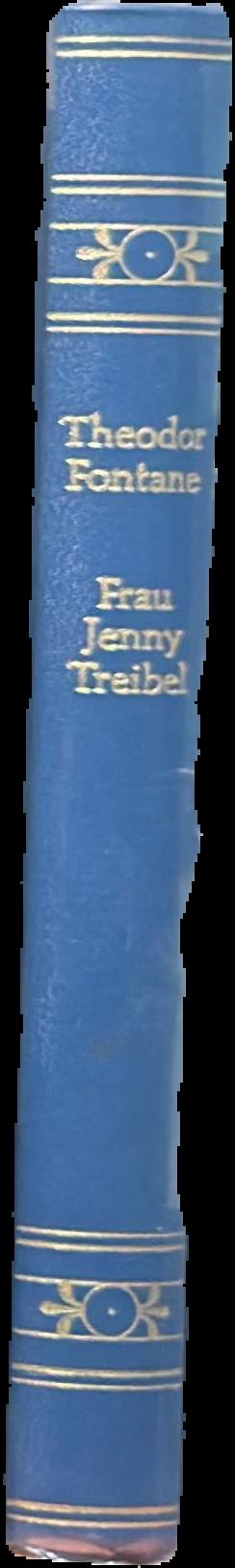 Frau Jenny Treibel / Theodore Fontane live spine