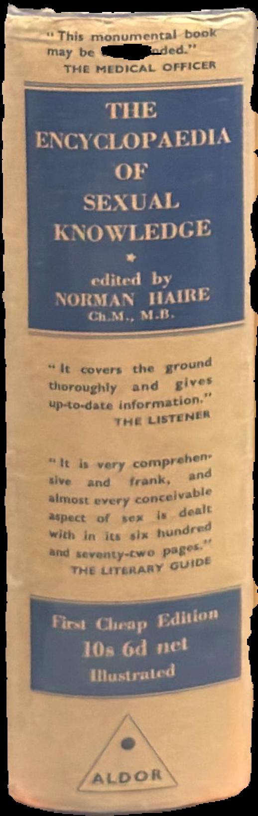 Encyclopaedia of sexual knowledge : volume II live spine