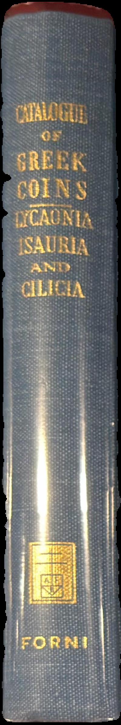 Catalogue of the Greek coins of Lycaonia, Isauria and Cilicia live spine