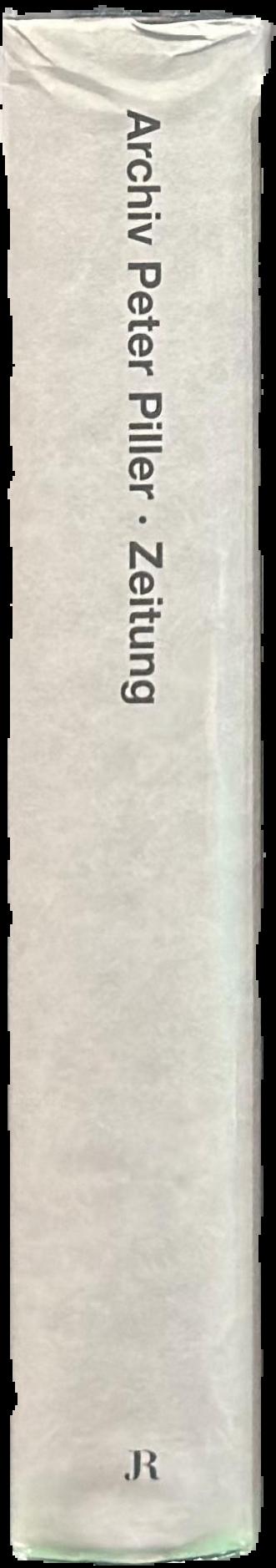 Archiv Peter Piller : Zeitung live spine