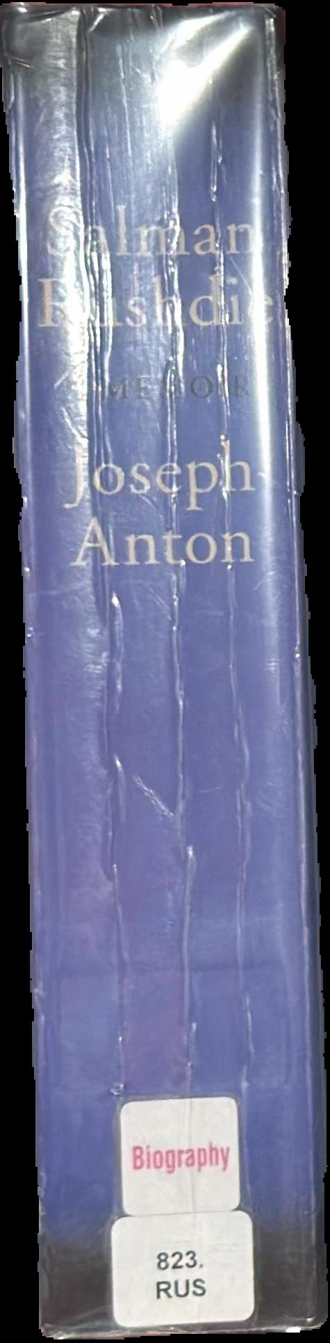 Joseph Anton : a memoir live spine