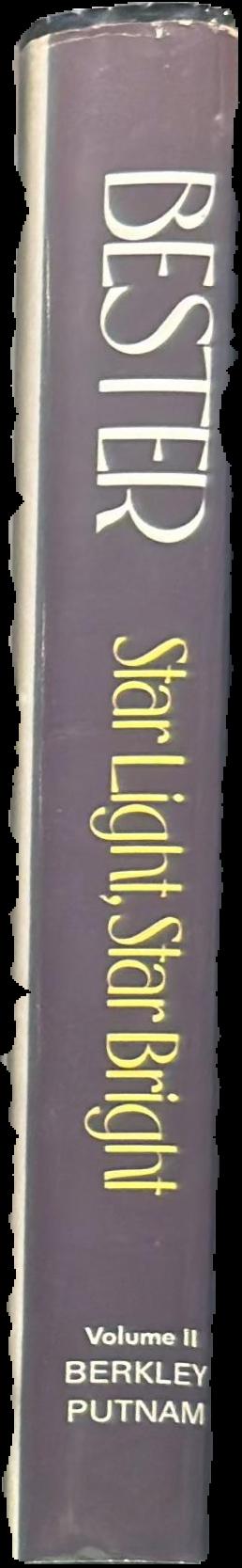 Star light, star bright : the best short fiction of Alfred Bester, volume II live spine