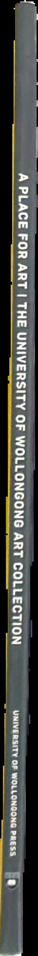 A place for art : the University of Wollongong art collection live spine